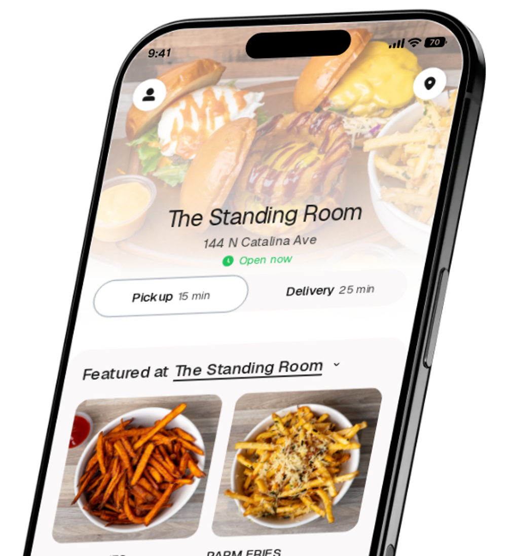 The Standing Room app preview